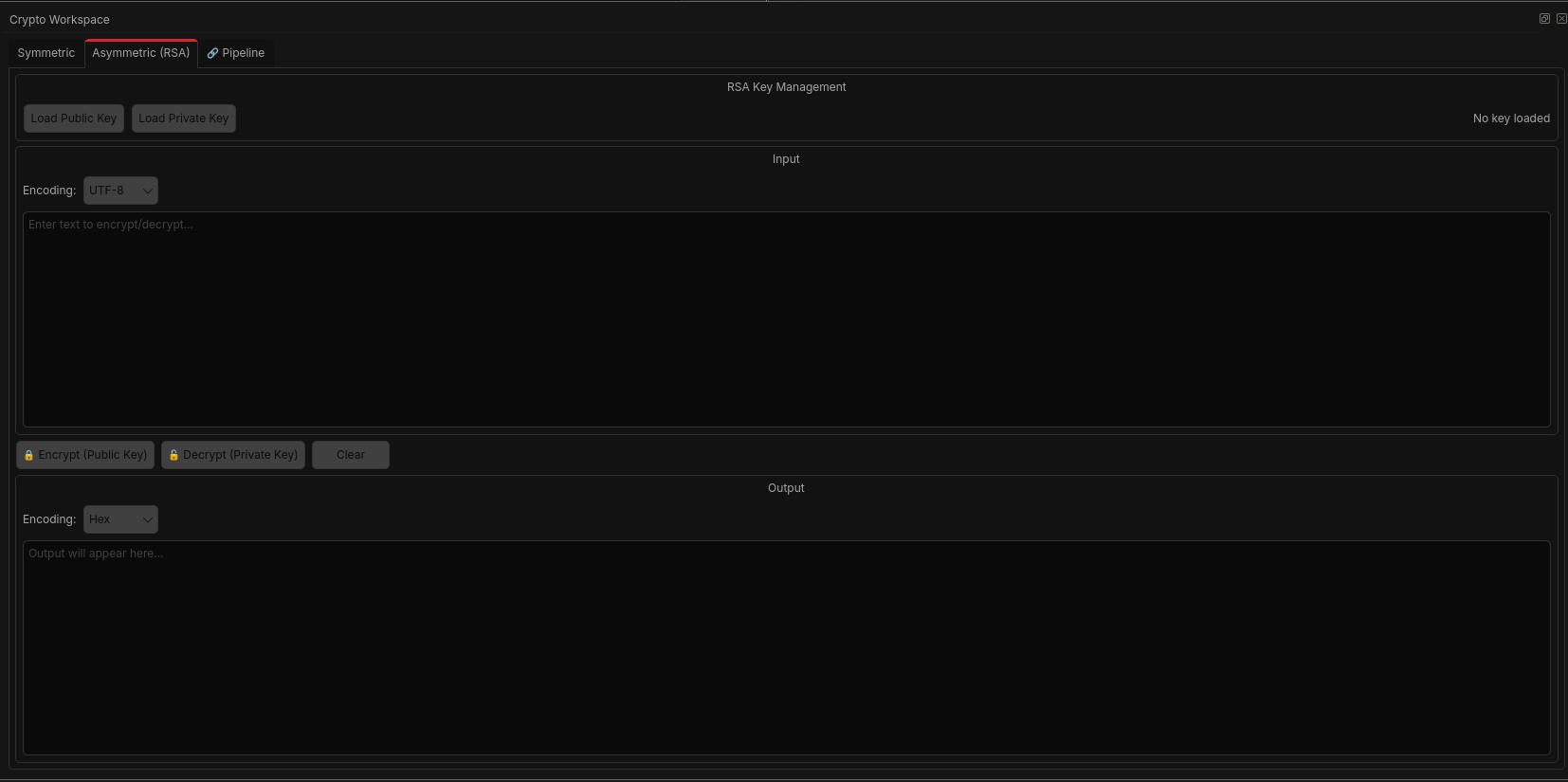 Asymmetric Workspace